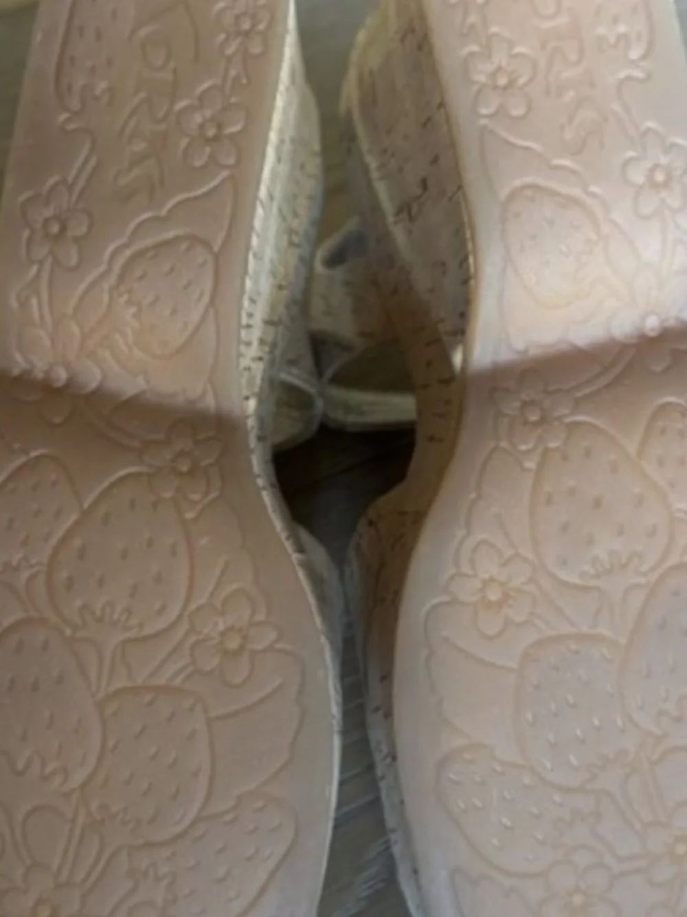 Korks Bardot II Wedge Comfort Sandals Natural Cork Platform Size 9